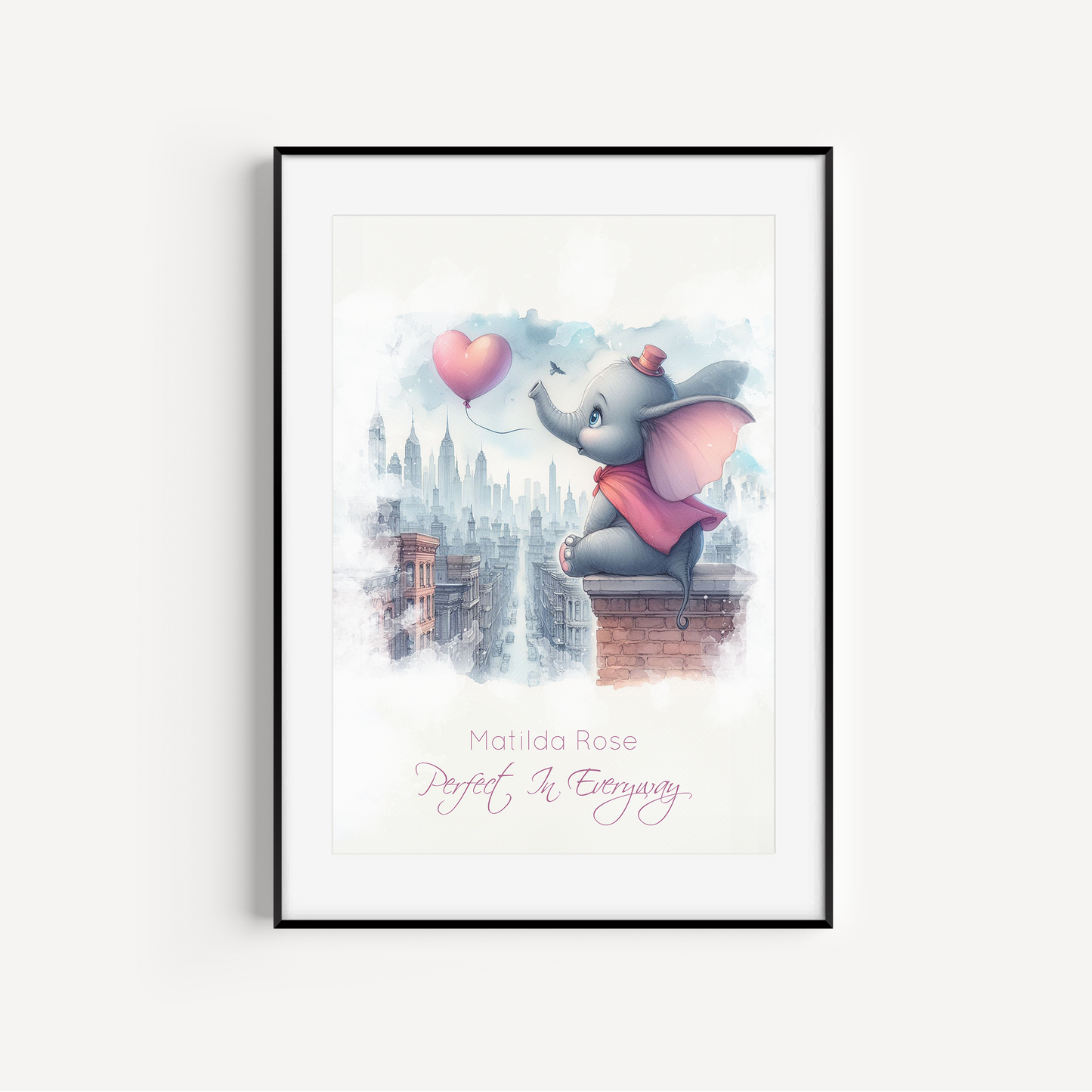Dumbo Watercolour Print