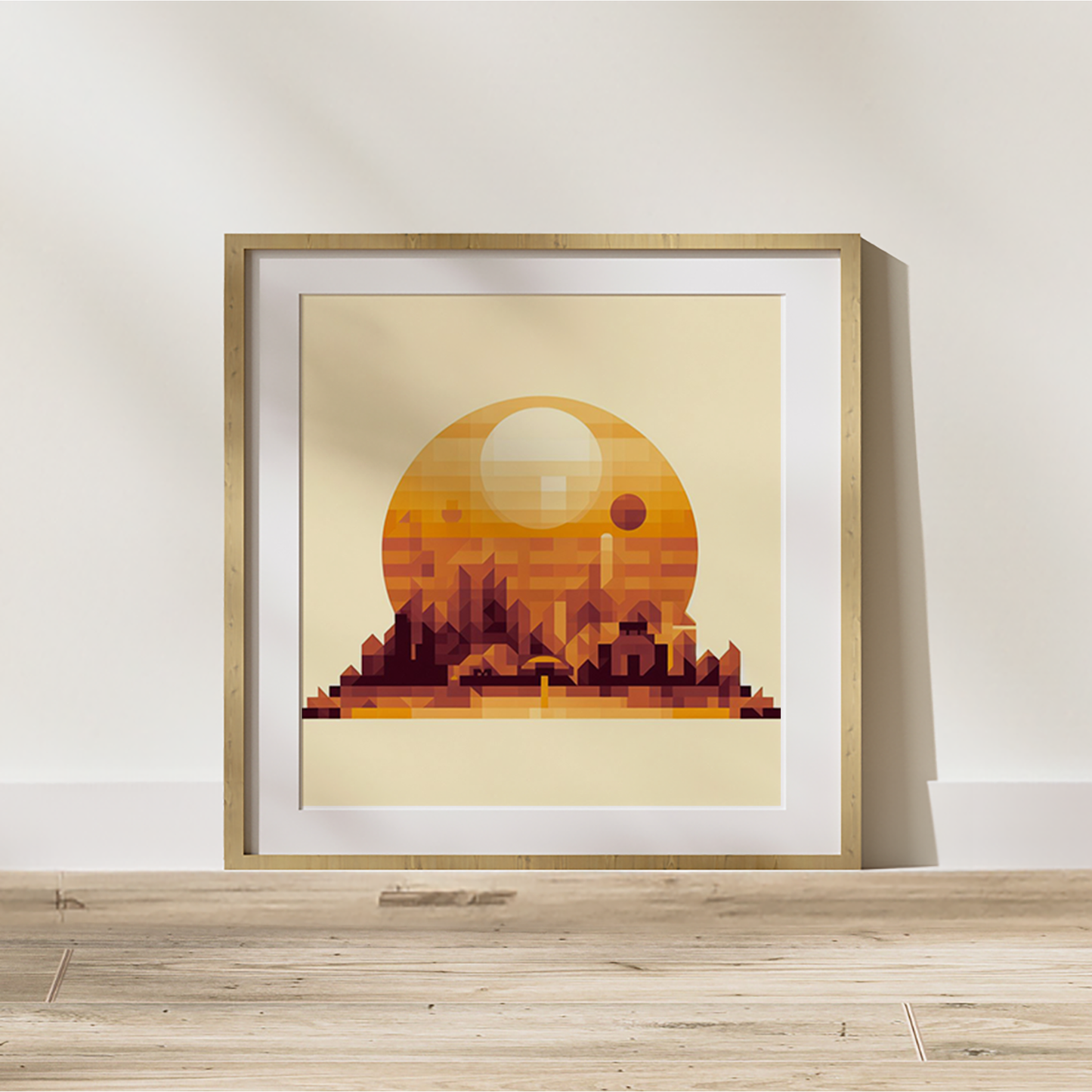 Star Wars Tatooine Inspired Print
