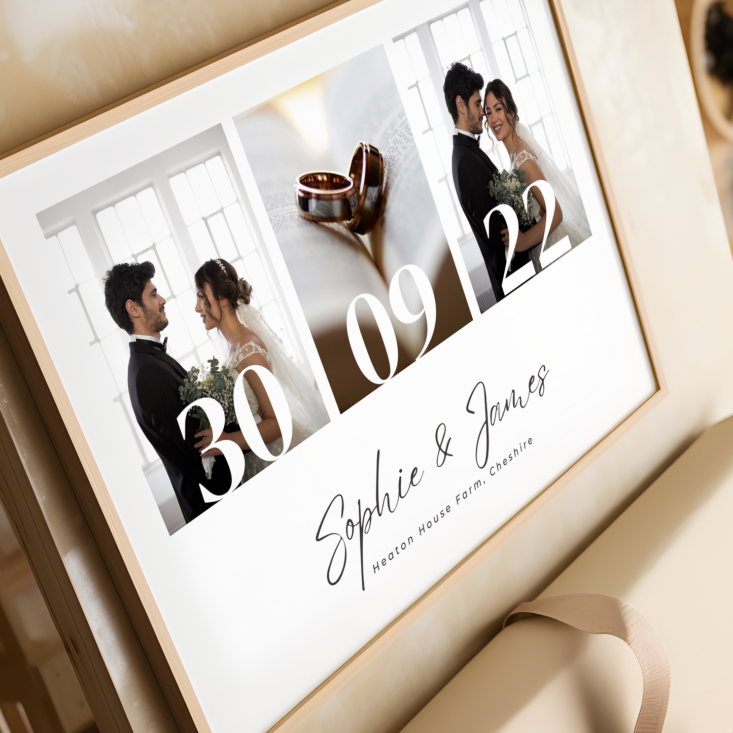 Wedding Collage Print